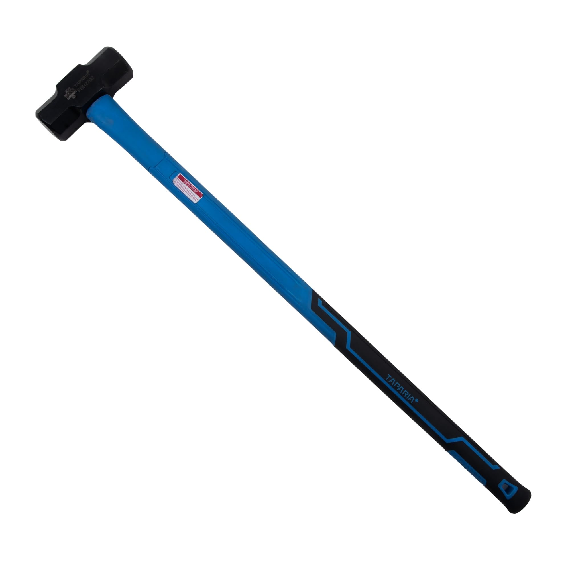 Taparia FSH 2700 Sledge Hammer with Fiberglass Handle -Maximum Striking Power for Demolition & Heavy-Duty Tasks-2700g Forged Steel Head with Shock Absorption for Construction & Masonry Work-image-17