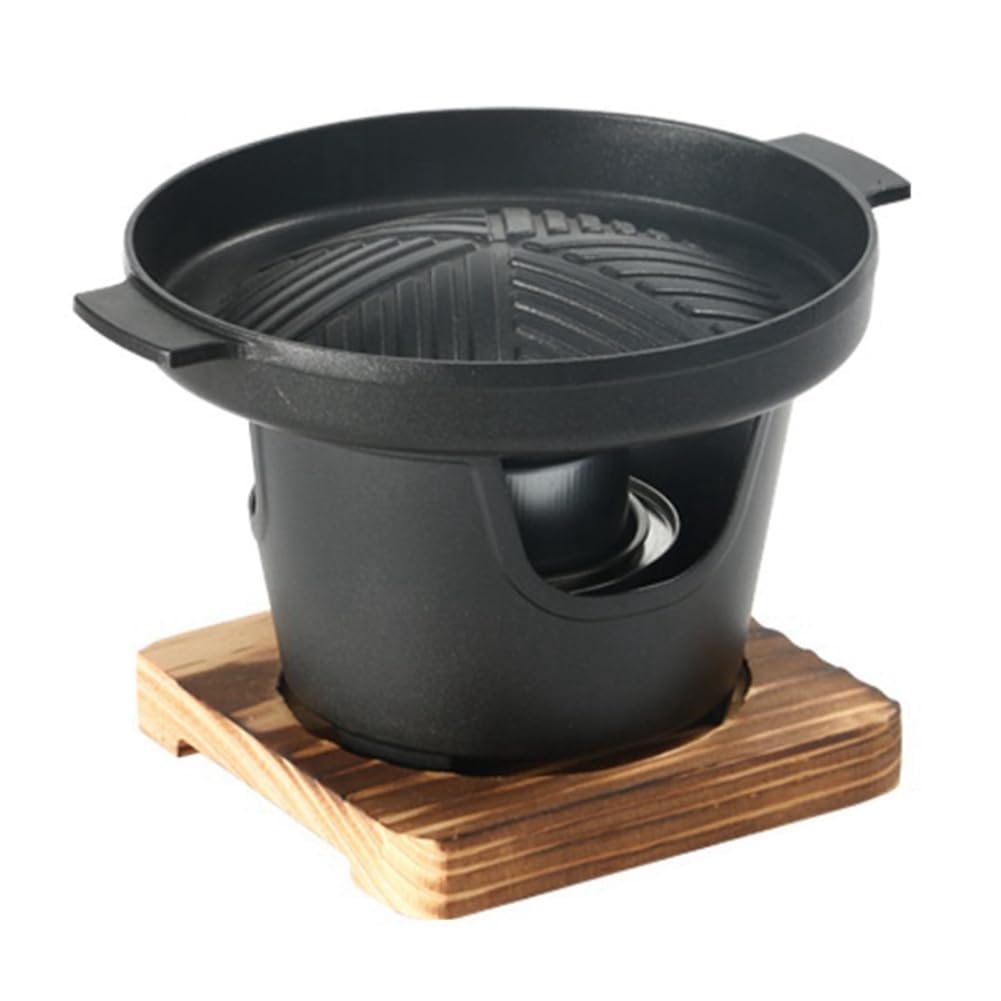 Ptdfjspt Mini Barbecue Alcohol Stove, Barbecue Stove, Japanese Single, Cooking Stove Removable, Outdoor Barbecue Tray Tools