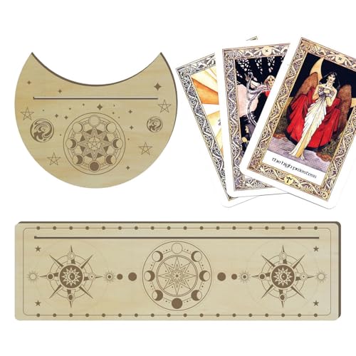 Tuxxjzm Soporte para tarjetas de tarot, 2 unidades, soporte para