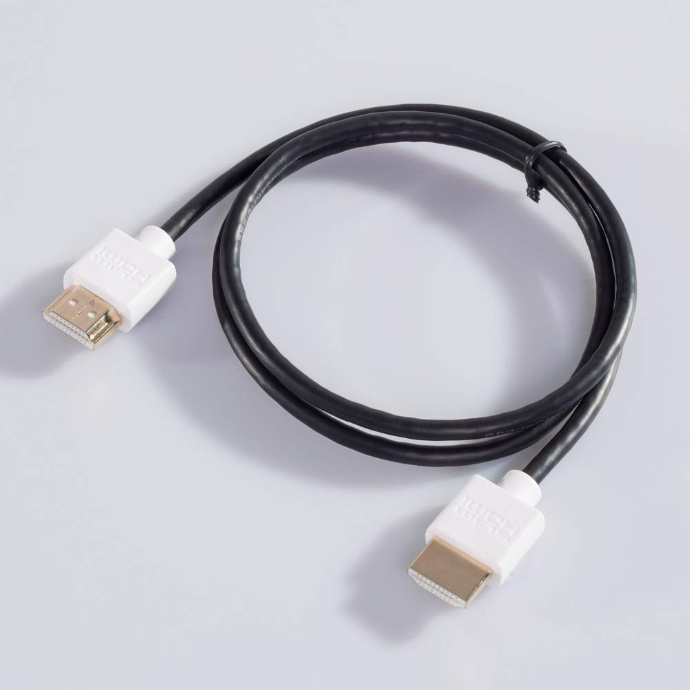 0.5m (50cm) Male Mini (Type C) to Male (Type A) Cable, The World's Slimmest HDMI Lead? (Gold Plated, 1080p, 3D, High Speed, ARC) — view 31