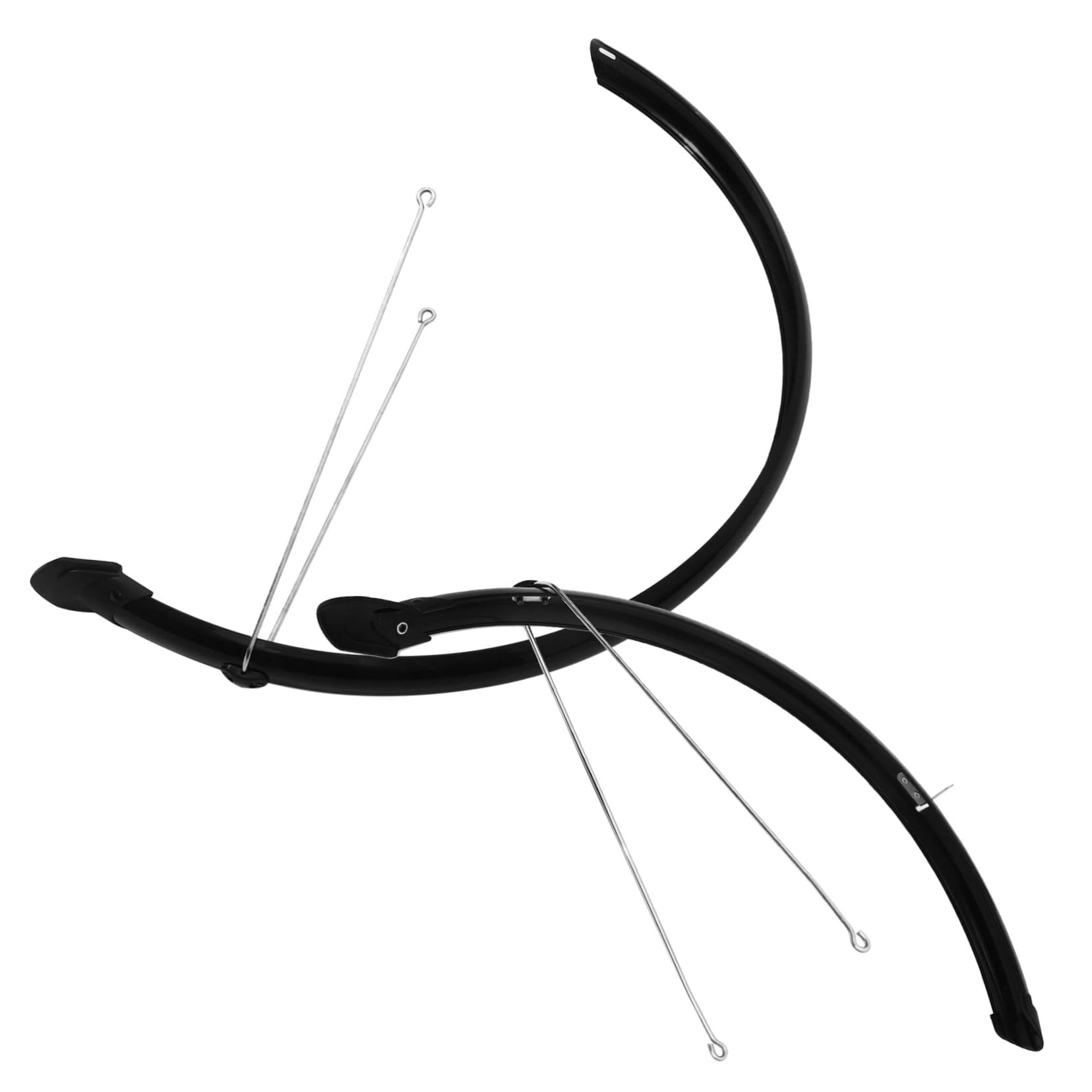 iplusmile Guardabarros para Bicicleta de Montaña 700c Negro Plástico