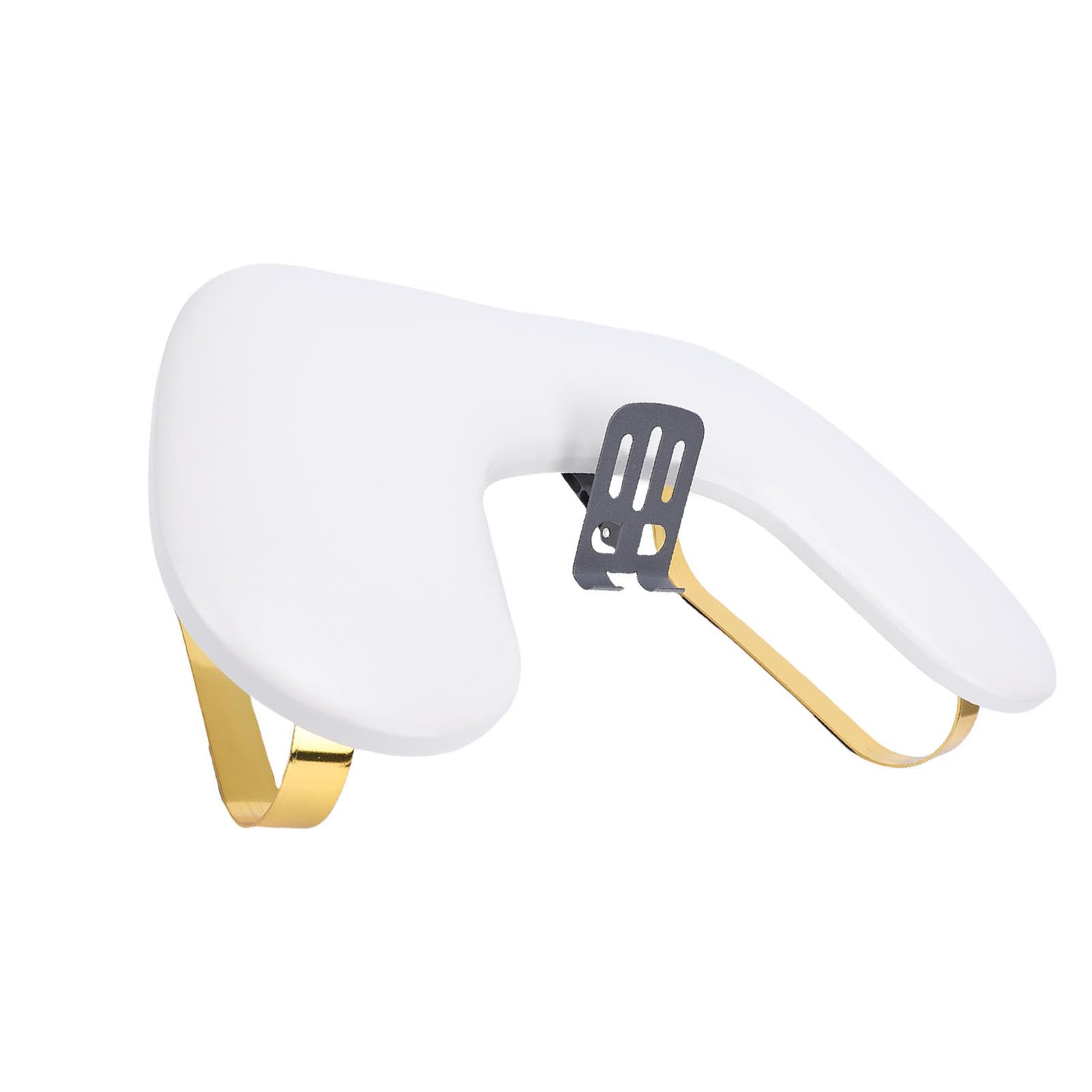 Poggiabraccio per unghie con supporto per telefono Poggiamano per manicure a forma di U in pelle PU ergonomico regolabile per salone e uso domestico Base antiscivolo Facile