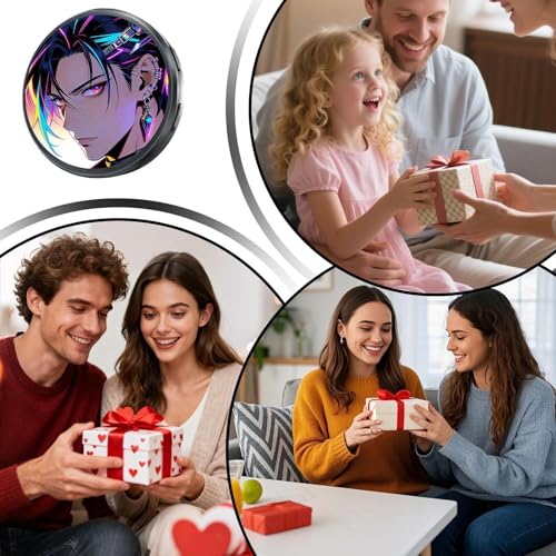 Badge Numérique interactif à écran LED tactile pour vêtements et sacs