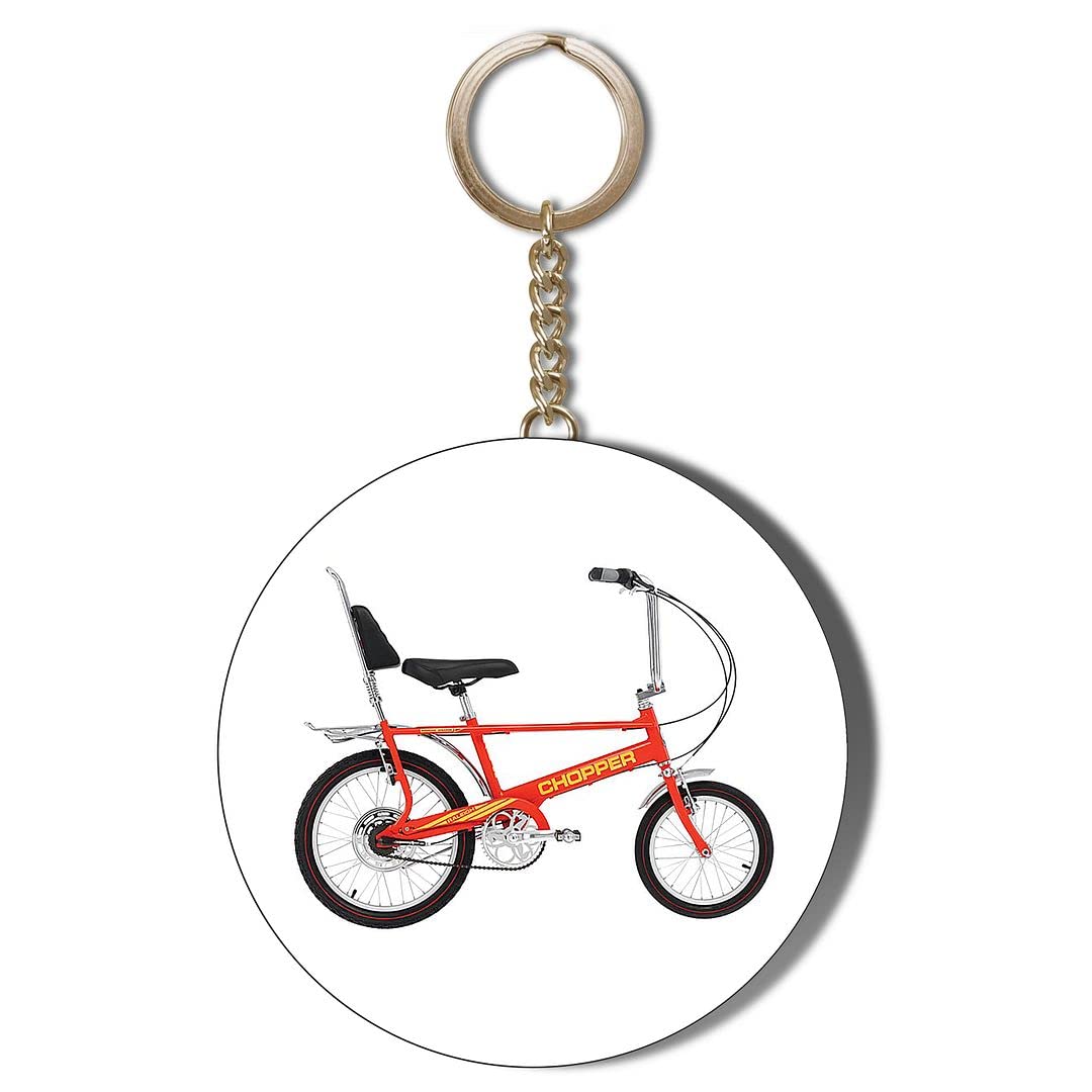 Gift Insanity Red Raleigh Chopper 55Mm Keyring Bottle Opener