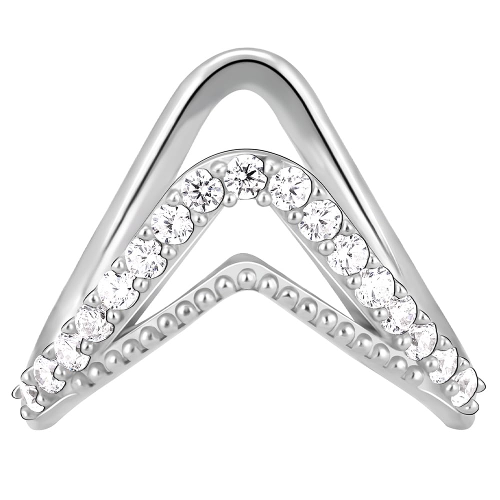 925 Silver Sparkling Spirits Ring,Adjustable | Rings for Girls and Women | With Certificate of Authenticity and 925 Stamp | 6 Months Warranty*