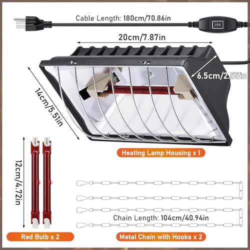 Gsdotzap E40702-GST-NA 250W Chicken Coop Heater thumb #1