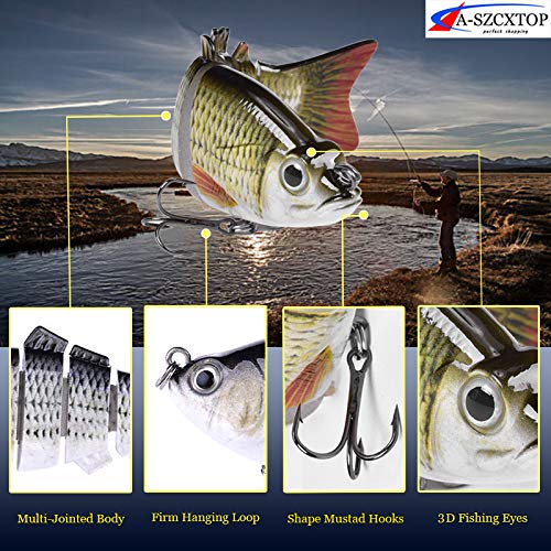 Multi Jointed Fishing Lures Hard Baits Lifelike Segment Swimbait Bass | Desertcart Brunei Multi Jointed Fishing Lures Hard Baits Lifelike Segment Swimbait Bass | Desertcart Brunei