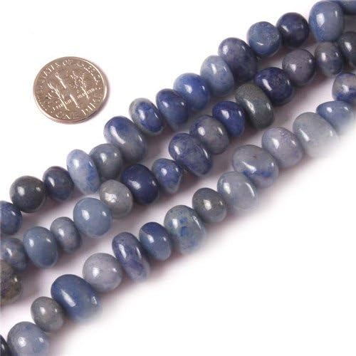 Sweet & Happy Girl's Store 8-10x12-14mm Potato Shape Gemstone Sodalite Beads Strand 15 Inch Jewellery Making Beads - Image 3