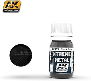 AK Interactive Extreme Metal Paints - Blackbase