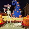 UMEELR 5.4FT Halloween Skeletons, Full Size Skeleton with Skeleton Dog, Plastic Life Size Human Skeletons for Halloween Graveyard Haunted House Party Decoration #5