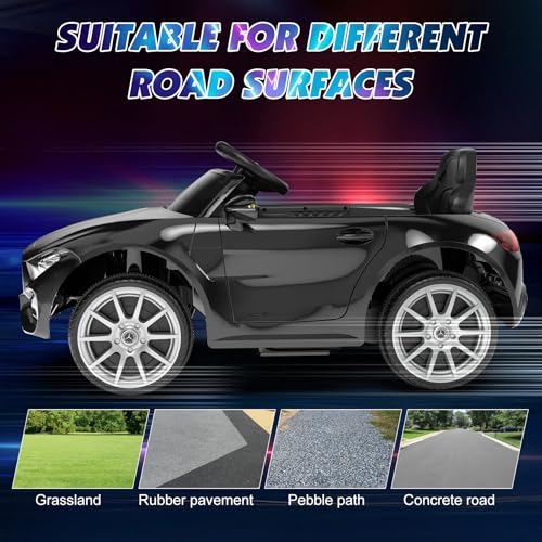 image for Bobike 12V Kids Ride On Car with 2.4G Remote Control,Battery Powered E