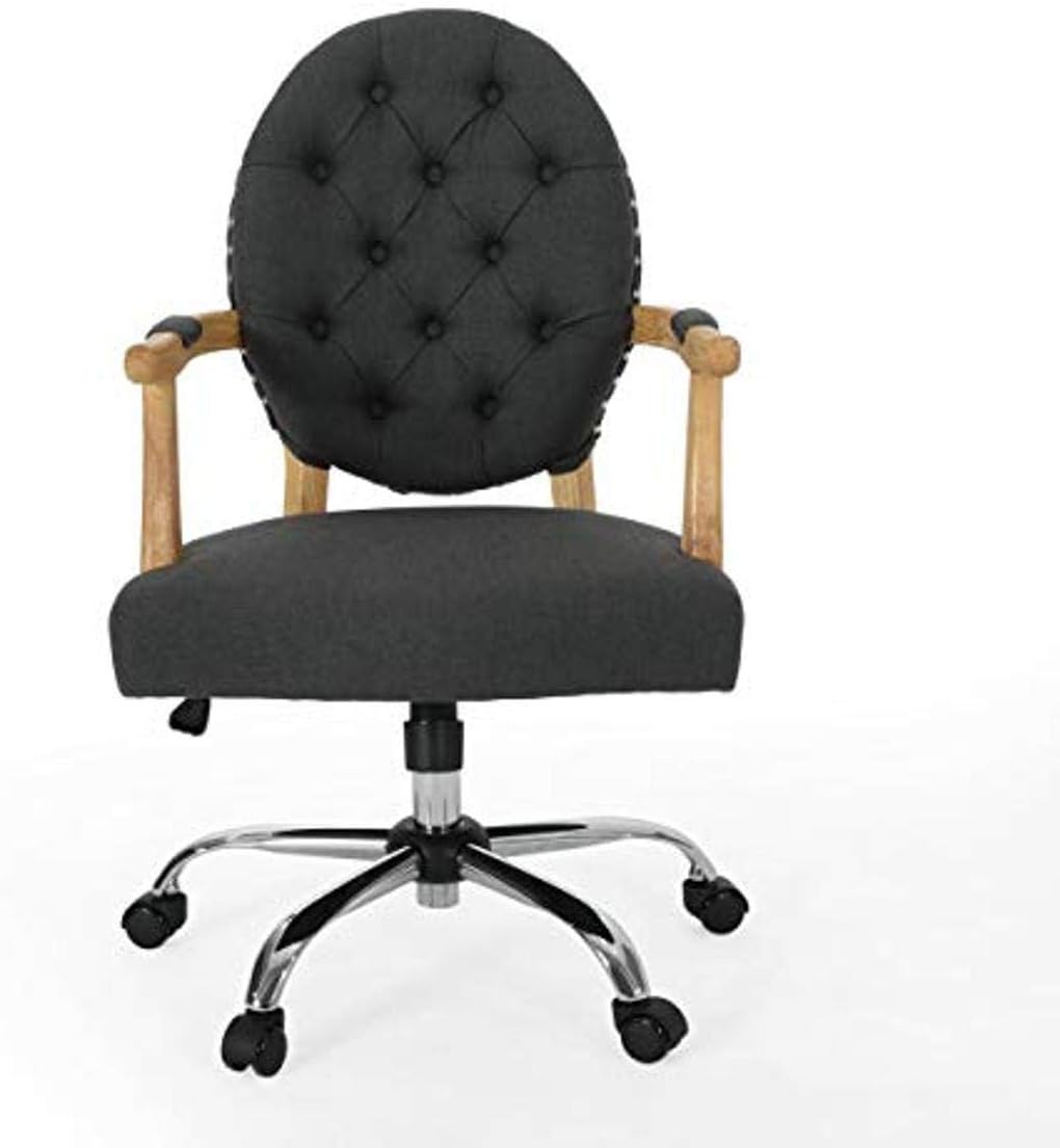 Christopher Knight Home Merritt Fabric Tufted Chair, Dark