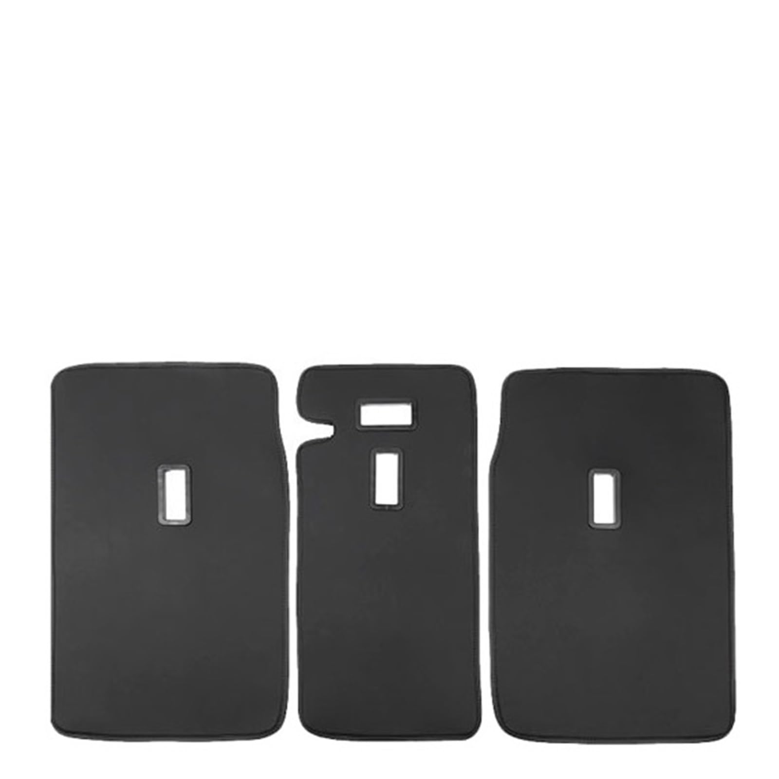 Photo 1 of Car Central Control Side Defense Kick Pad Protective Foot Pad Interior Accessories Decoration Trim?Compatible for Tesla Model Y Model 3 (Color : Y Boot Pad)