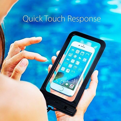 Waterproof Phone Pouch Floating, WJZXTEK IPX8 Universal Waterproof Case Underwater Dry Bag Compatible iPhone 12/SE/11 Pro/XS Max/XR/X/8P Galaxy S20/S10/S9 Note Google Pixel Up to 6.5"