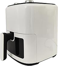 GradgetHavaen Air Fryer, 5.5L Air Fryers Dial Contro, Compact Air Fryer with Hi-Fry Technology for Extra Crisp, Quick & Easy Meals, Nonstick & Dishwasher Safe Basket, White