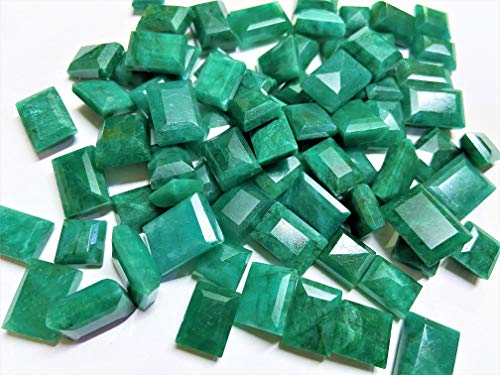 Zambian AAA++ Grade Green Emerald Approx 200 Cts. Fine 20 Pieces Natural Green Emerald Loose Gemstones Lot, for Jewelry2