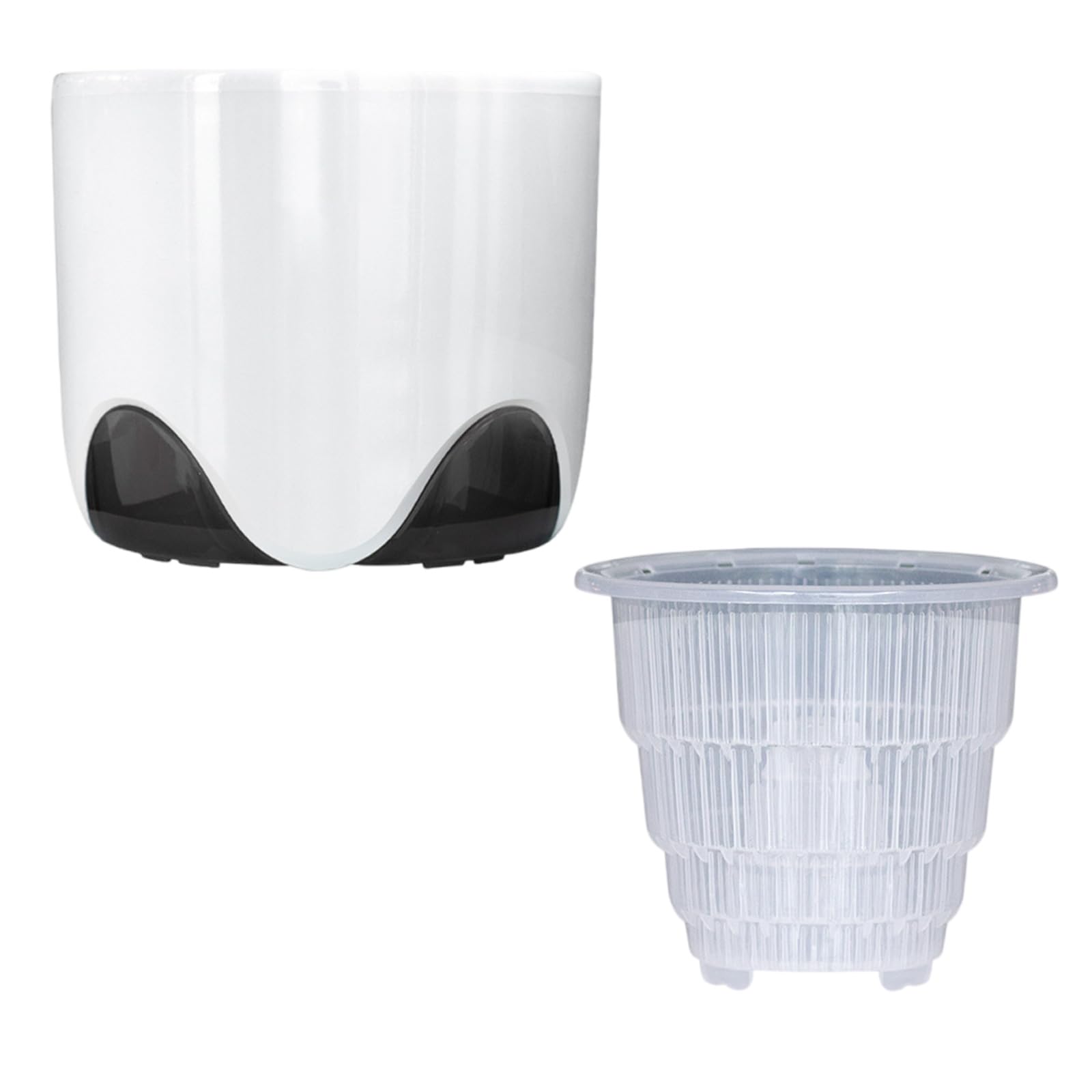 HDOYTXXM Modern Ventilated Orchids Container Promoting Root Systems and Effective Drainage Function Modern Homes Decoration Plant Pots