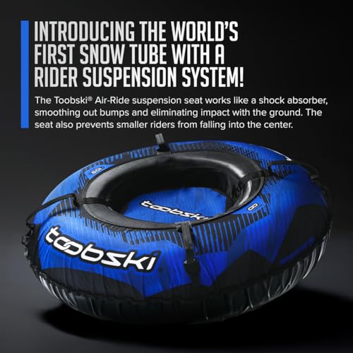Snow Tube for Sledding, Heavy Duty Snow Tube with High Speed Bottom, Connectable and Commercial Grade