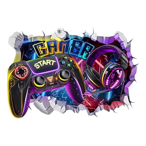 Autocollants Muraux Gamer Dinghaole Cover