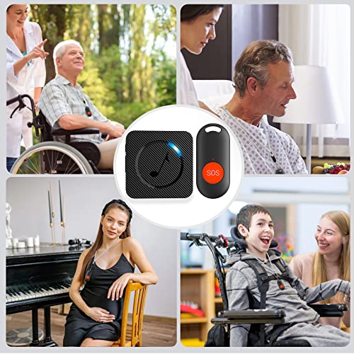 Wireless Pulsante Chiamata Emergenza per Anziani