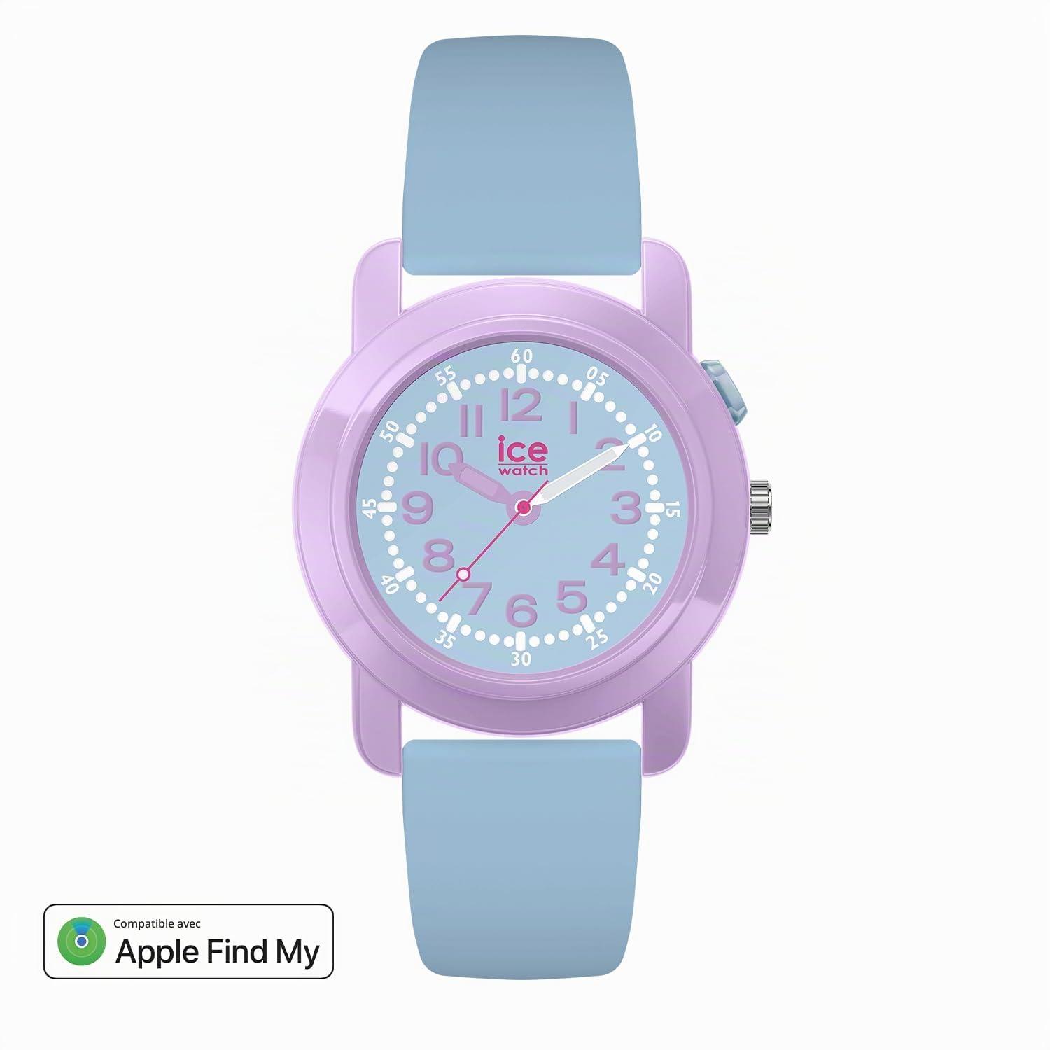 Ice-Watch - ICE find - Montre géolocalisable avec Find My avec bracelet en silicone (Small) - Compatible Find My, sans abonnement et sans Carte SIM