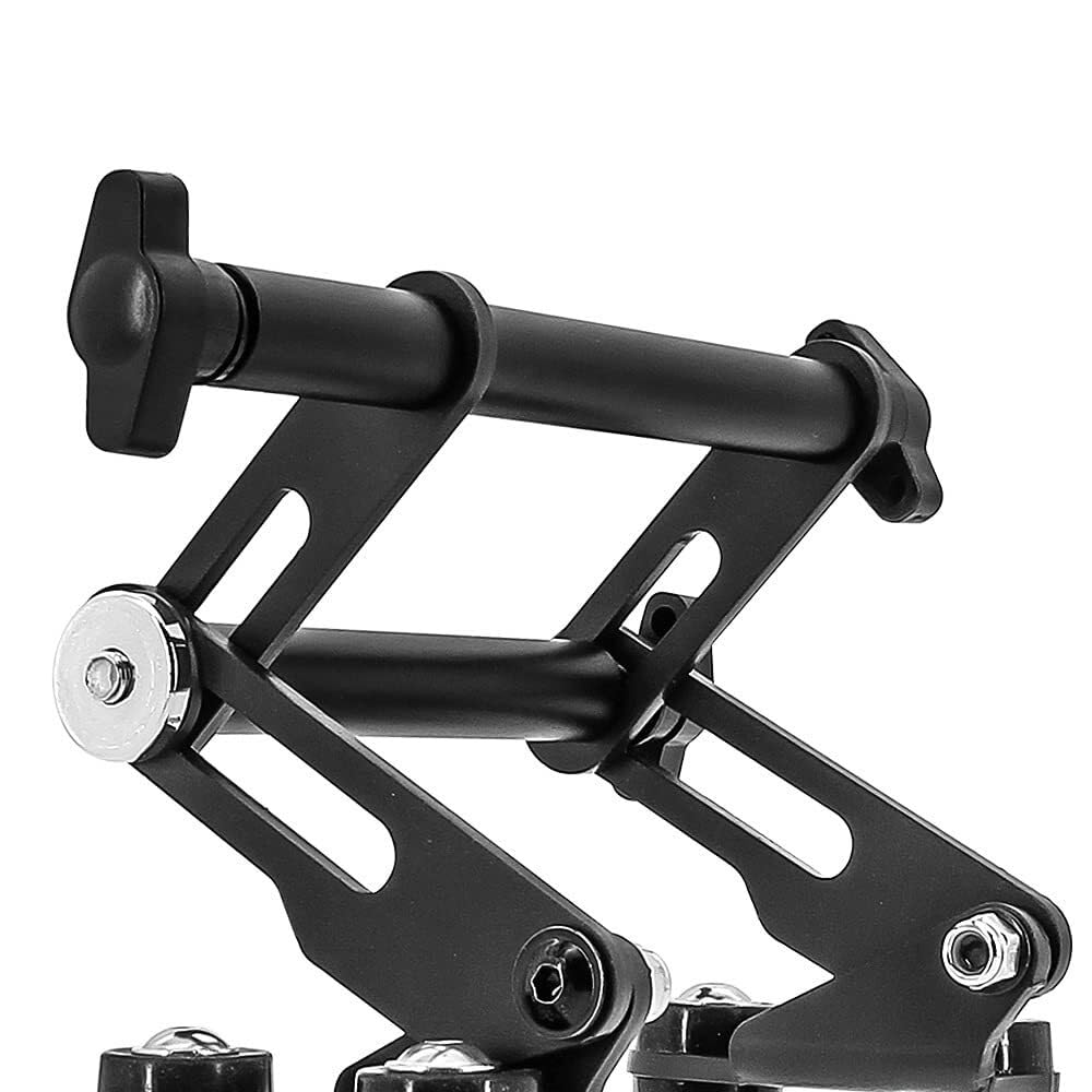 Fixation Smartphone Deux Roues Support de Navigation Moto Réglable avec Chargeur USB pour BMW R1200R R1200RS R1250R R1250RS LC