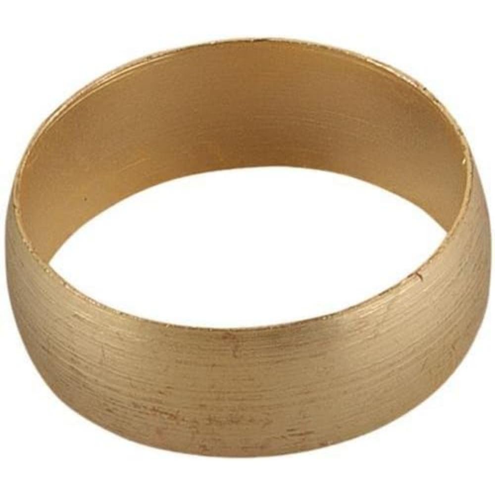 Merriway BH02892 (10 Pcs) Compression Fitting Olives, Brass 22 mm - Pack of 10 Pieces