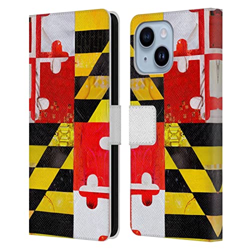 Étui en cuir iPhone 14 Plus Head Case Designs Artpoptart clapet de protection premium