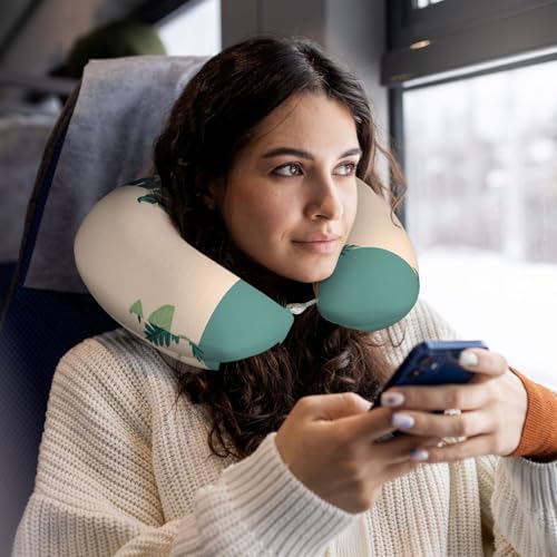 Almohada de cuello en forma de U espuma viscoelástica miniatura 6