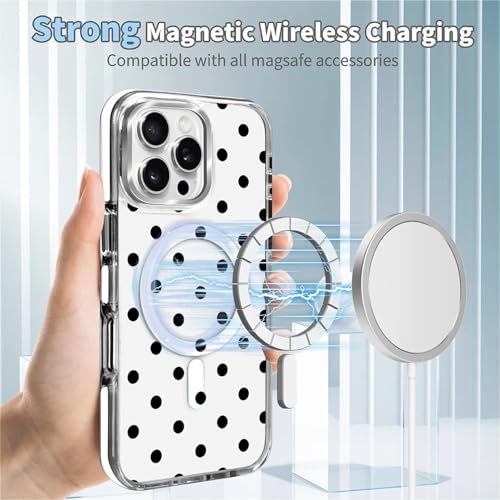Coque pour iPhone 16 Pro Max compatible MagSafe transparente antichoc - 5