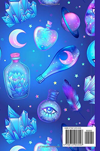 Notebook: Cute Witchy Lined and Dot Grid Notebook Journal - Image 2
