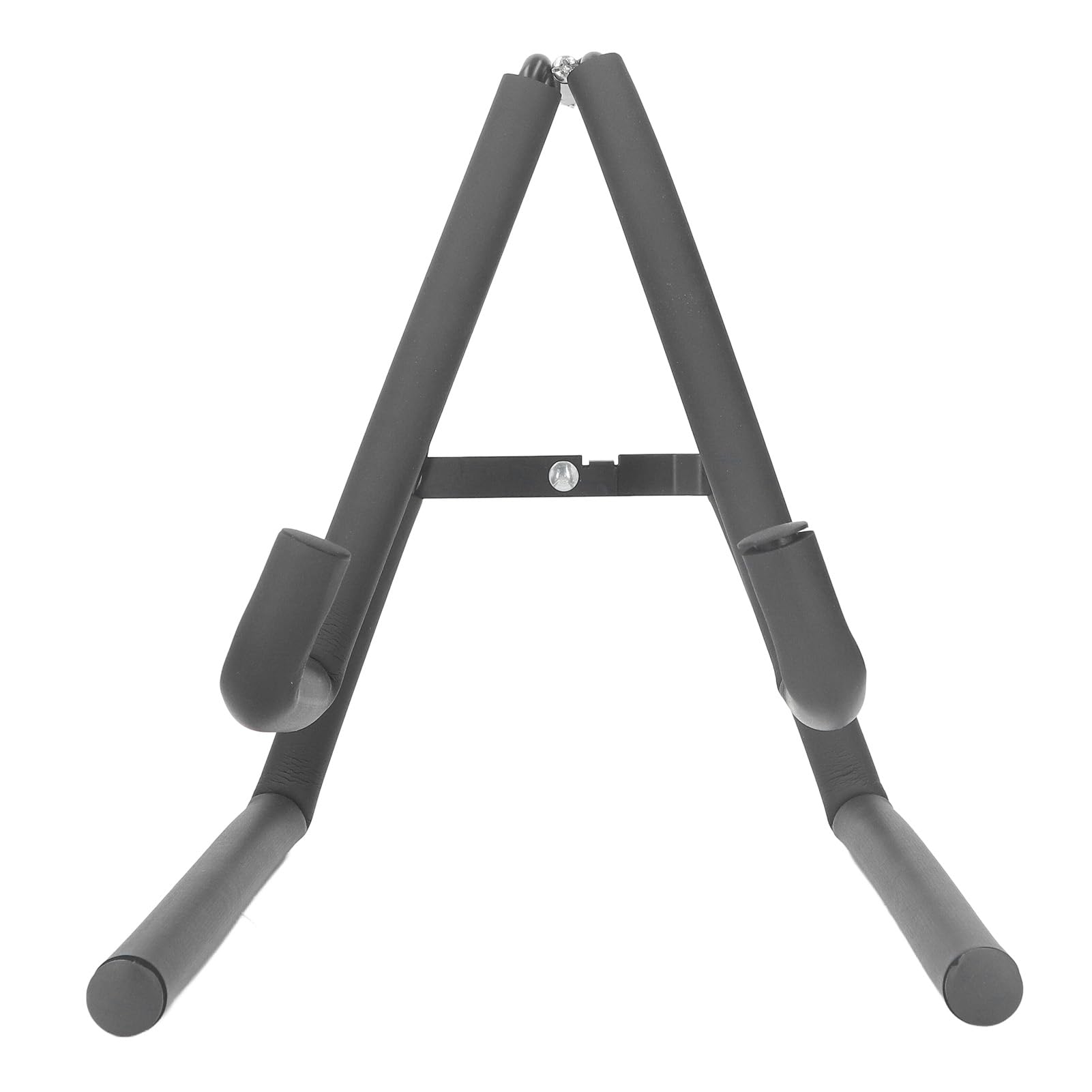 Espositore Pieghevole per Strumenti Musicali con Supporto in Spugna Antiscivolo, Supporto per Pavimento, per Chitarra Ukulele, Banjo, Mandolino, Violino