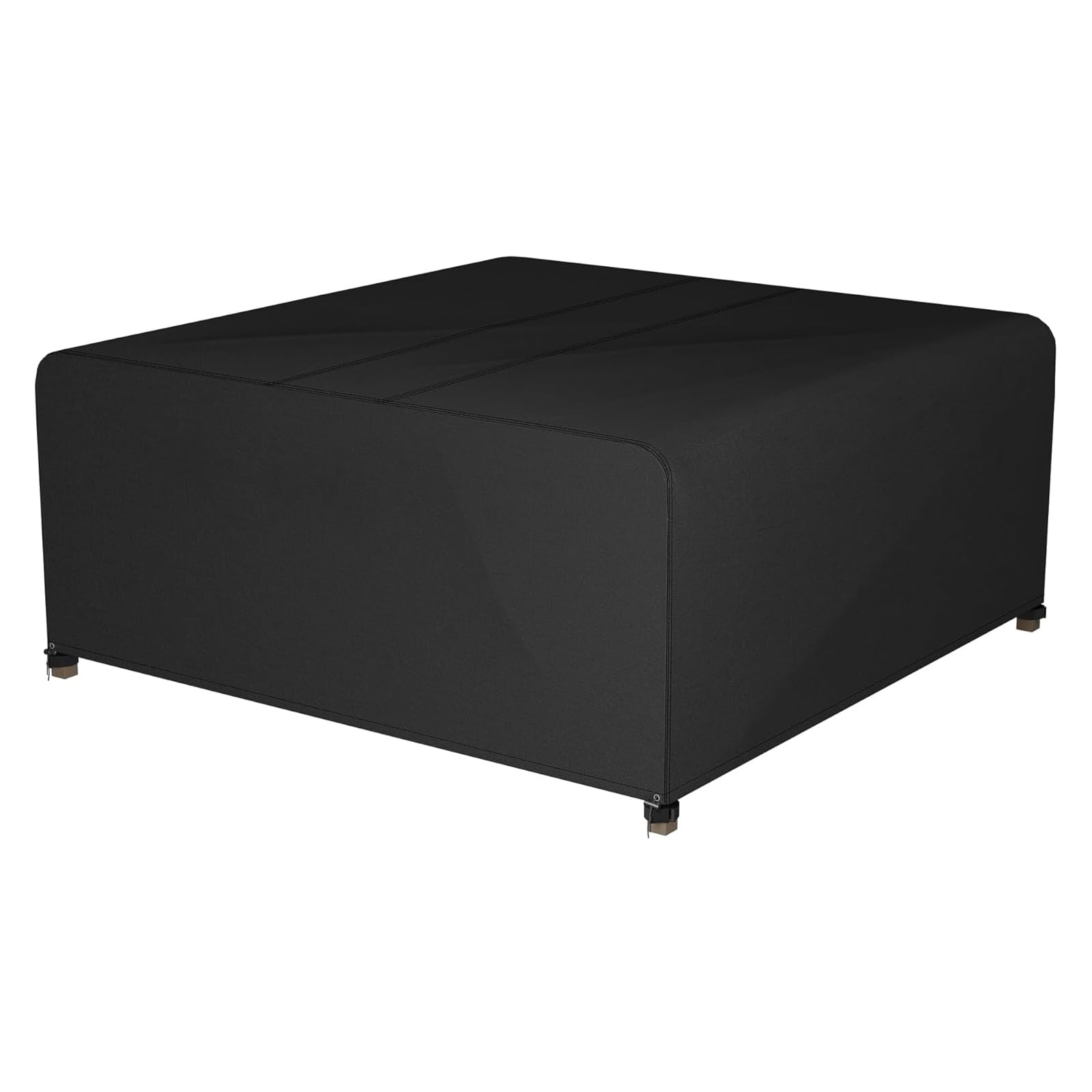 OOOXZO Patio Seat Covers For Outdoor Furniture 150x70x100cm/LxBxH Garden Furniture Covers Waterproof Windproof Anti-UV 600D Oxford Fabric Patio Rattan Cube Table Cover