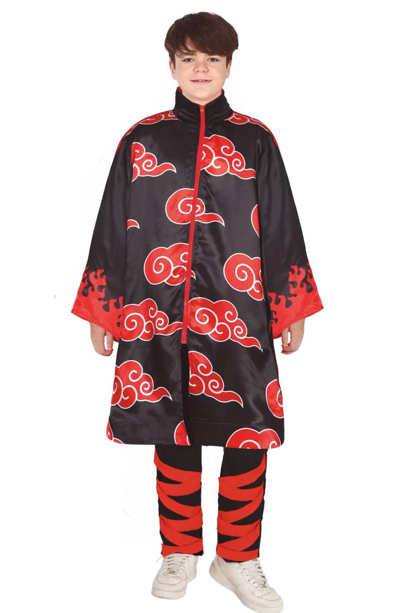 DISBACANAL Naruto Ninja Akatsuki Teen Costume - XXS