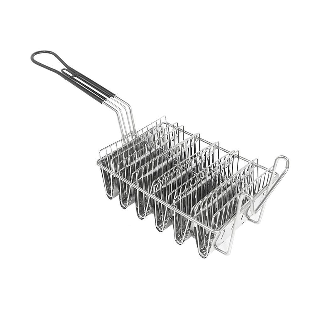 Panier à friture paniers à frites grand modèle pour coque tortilla en acier