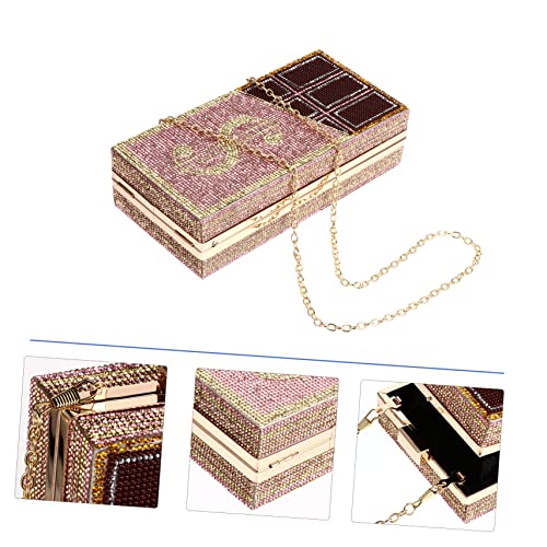 Sac pour fête et prom au design luxe Veemoon pochette haute couture - 6