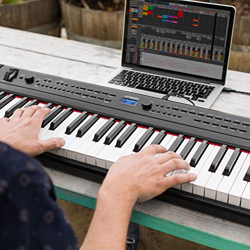 Artesia PE-88 | Piano/clavier numérique 88 touches avec action semi-pondérée, haut-parleurs intégrés, 130 voix 3D/3… - Les Beatles, Paul McCartney, John Lennon, RIngo Starr, George Harrison Artesia PE-88 | Piano/clavier numérique 88 touches avec action semi-pondérée, haut-parleurs intégrés, 130 voix 3D/3… – Image 3