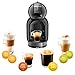 NESCAFÉ DOLCE GUSTO Mini Me Von Krups, kleine automatische Kapselkaffeemaschine, heiße und kalte Getränke, 15 Bar Druck, 0,8 Liter Wassertank, Eco-Mode, schwarz/Anthrazit, KP1238
