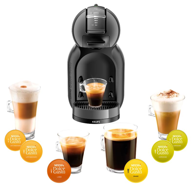 NESCAFÉ DOLCE GUSTO Mini Me Von Krups, kleine automatische Kapselkaffeemaschine, heiße und kalte Getränke, 15 Bar Druck, 0… – Ansicht 3