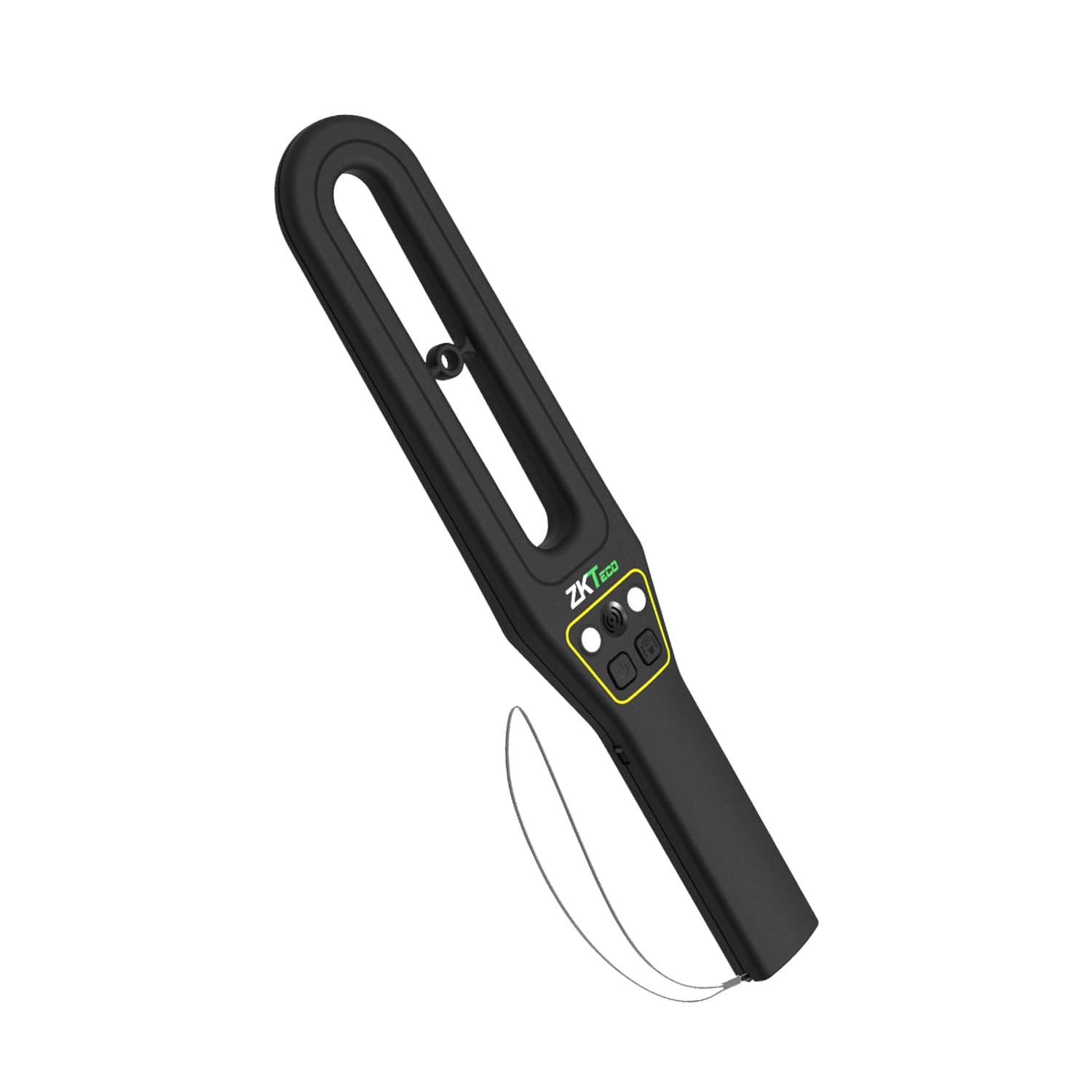 ZKTeco ZK-D160 Handheld Metal Detector | Portable Security Scanning Tool |  AA Battery Included | Audio & Vibration Alerts | LED Indicator Lights |  Ideal for Schools, Events & Security Checks :