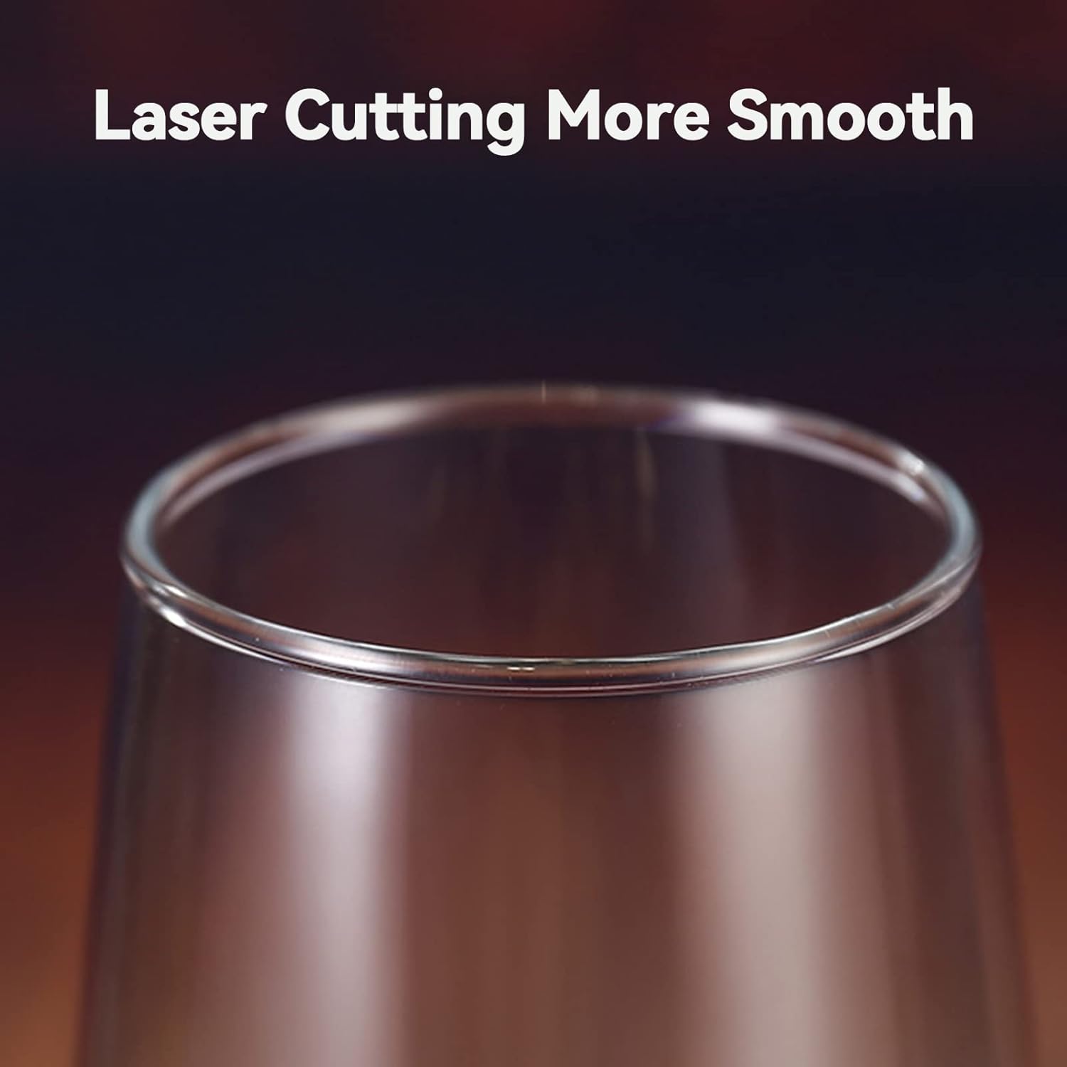 jessie Wine Glass Handmade Painted Enamel Flower Gin Glass Wine Glass Birthday Mothers Day Gifts (Blue *1+gift box) - Image 3