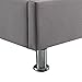 CARO-Möbel Futonbett Laredo Einzelbett Bettgestell 90x200 cm inklusive Lattenrost