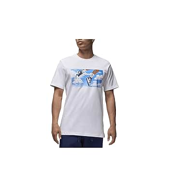Jordan Flight Essentials Men's T-Shirt (White/Midnight Navy