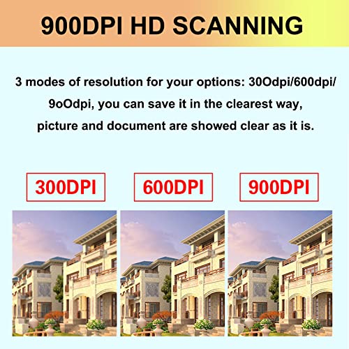 Scanner portable A4 pour numériser des livres et documents sans ordinateur, format PDF direct - 4