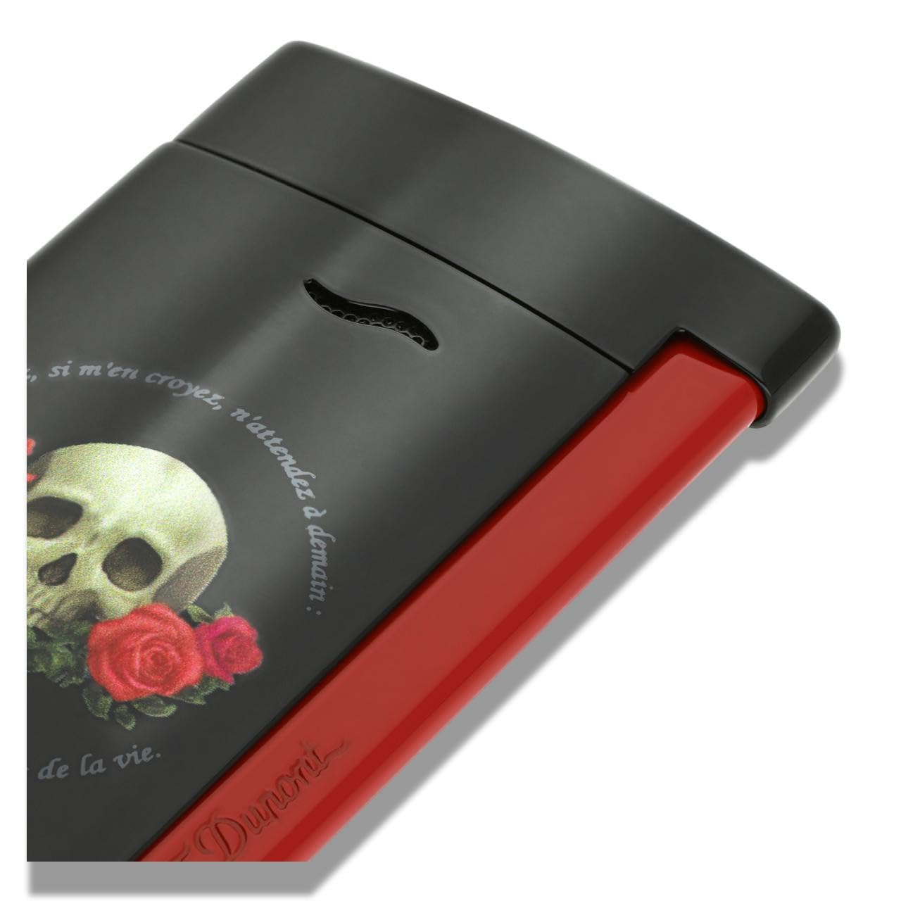 S.T. Dupont Memento Mori Slim 7 Torch Flame Single Jet Cigar Lighter
