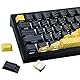 Hyekic 131 Keys PBT Keycaps, Topographic Side Printed Keycap, Double Shot Shine Through Keycaps, Cherry Profile Dye Sublimation Keycap for Cherry MX Switch ANSI & ISO Layout Mechanical Keyboards