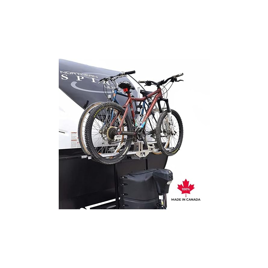 Futura GP RV Bike Rack for Travel Trailer Tongue AFrame Bike Rack Bike