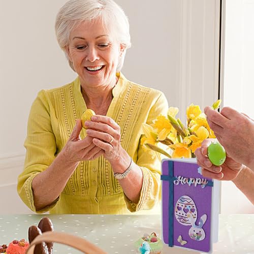 FREEBLOSS 15 conjuntos de cartões com tema de Páscoa, kit de confecção de cartões, kits de confecção