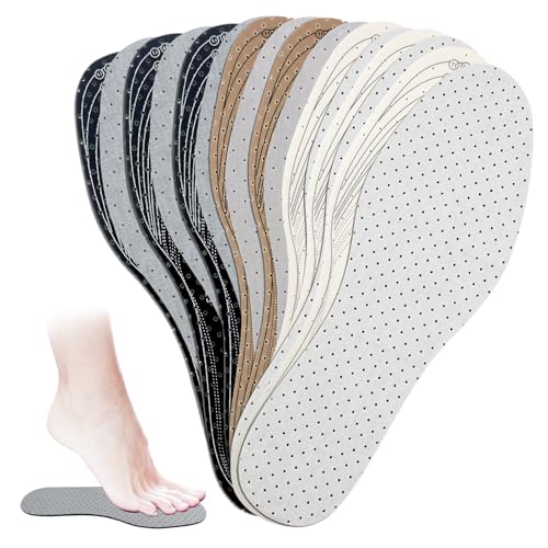 8 pares plantillas acolchadas unisex para calzado miniatura 1