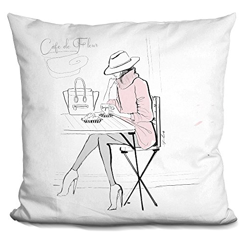 LiLiPi Cafedefleur Decorative Accent Throw Pillow